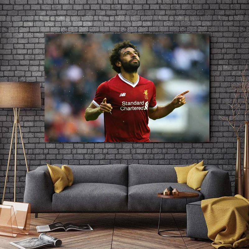 تابلو شاسی طرح باشگاه لیورپول مدل محمد صلاح کد A80