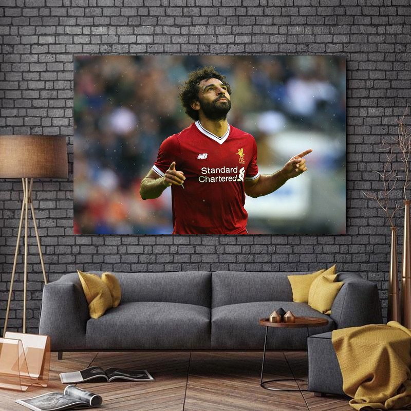 تابلو شاسی طرح باشگاه لیورپول مدل محمد صلاح کد A80