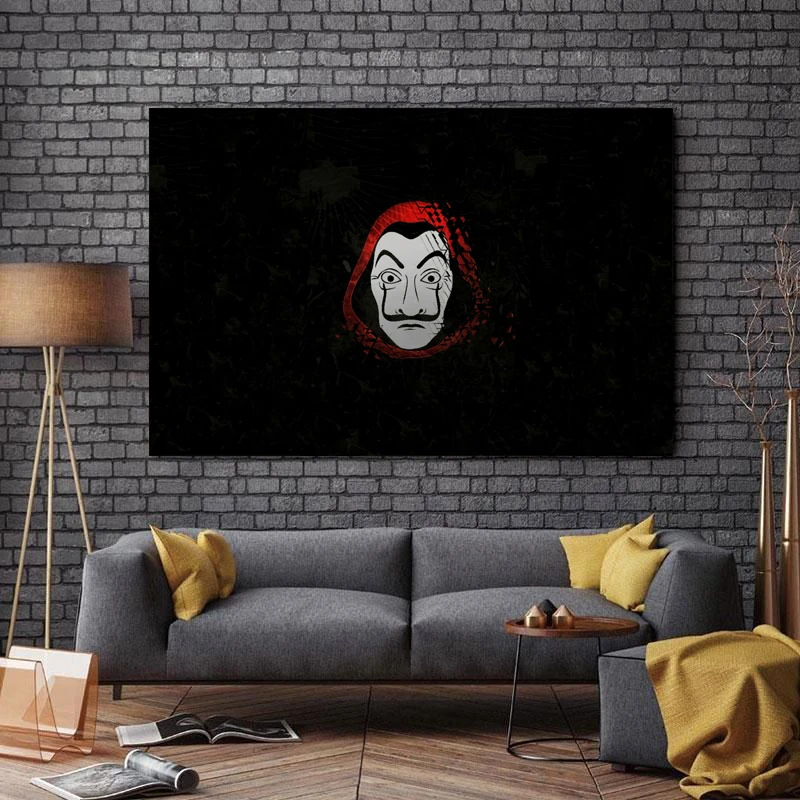 تابلو شاسی طرح سینما مدل Money Heist کد A83