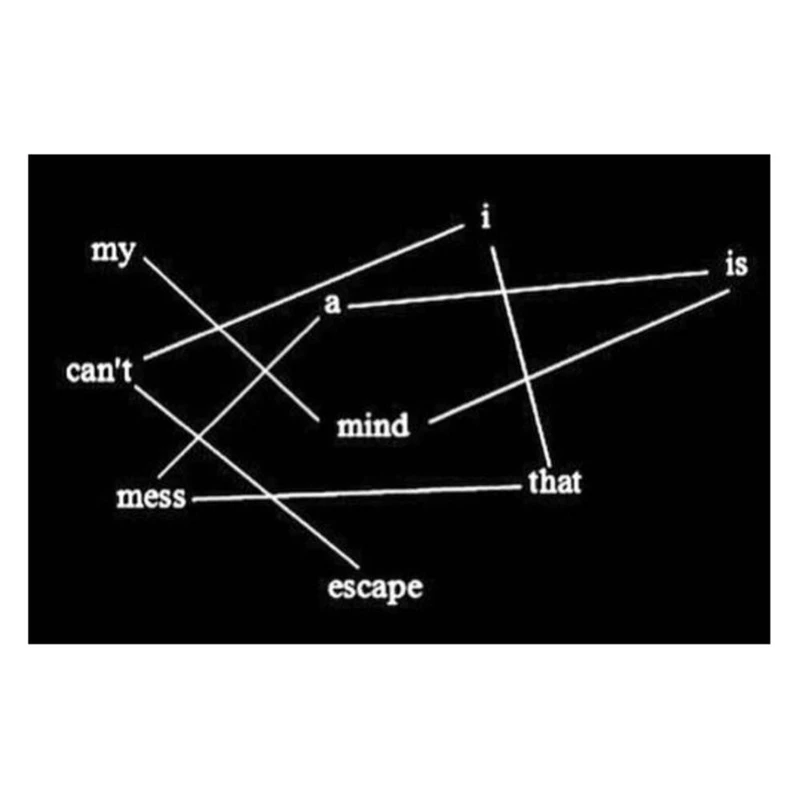 دیوارکوب آتینو طرح I Cant Escape کد 301