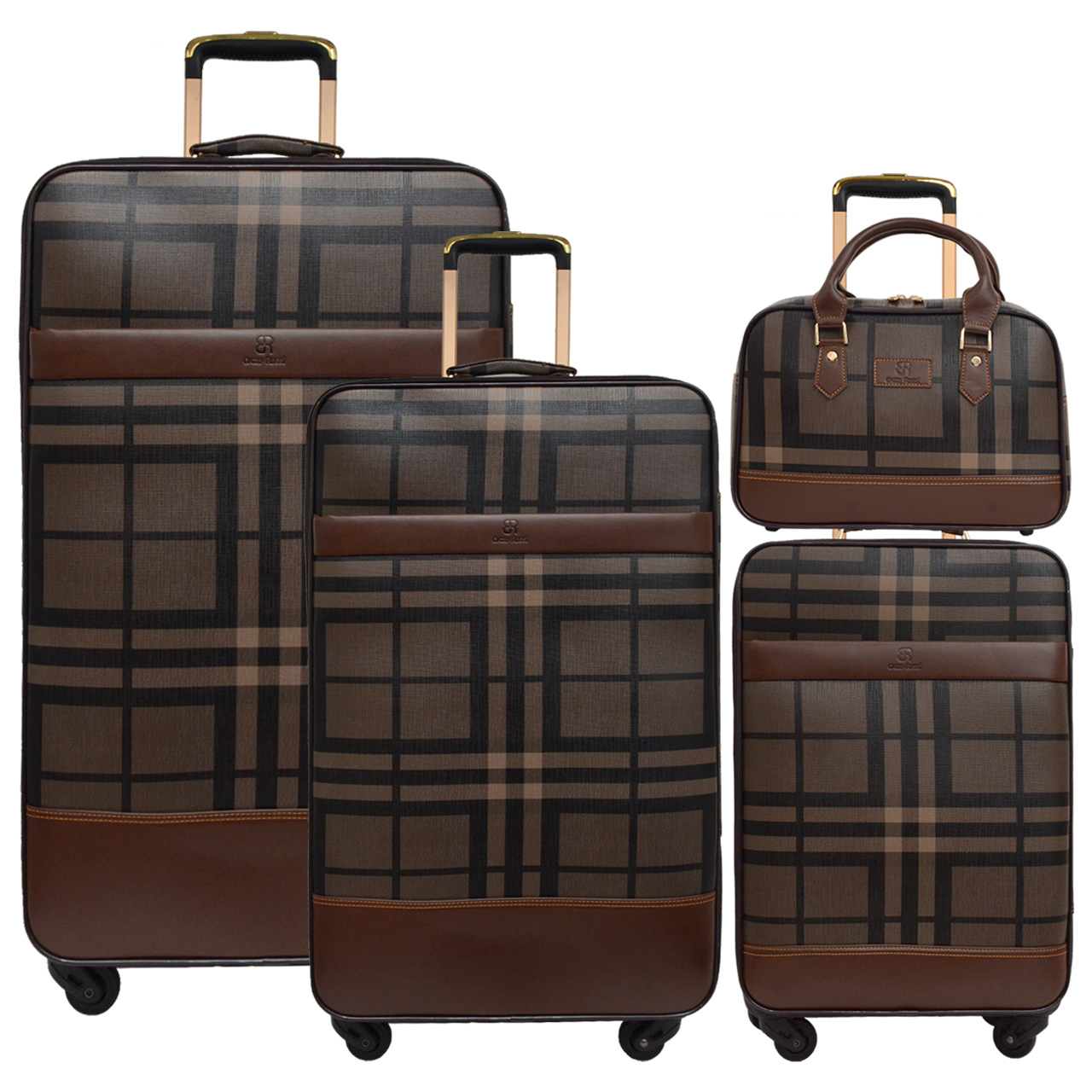 مجموعه چهار عددی چمدان انزو رسی مدل D 700007