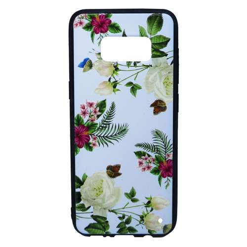کاور طرح Flowers مدل FL-01 مناسب برای گوشی موبایل سامسونگ Galaxy S8