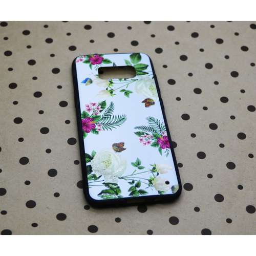 کاور طرح Flowers مدل FL-01 مناسب برای گوشی موبایل سامسونگ Galaxy S8
