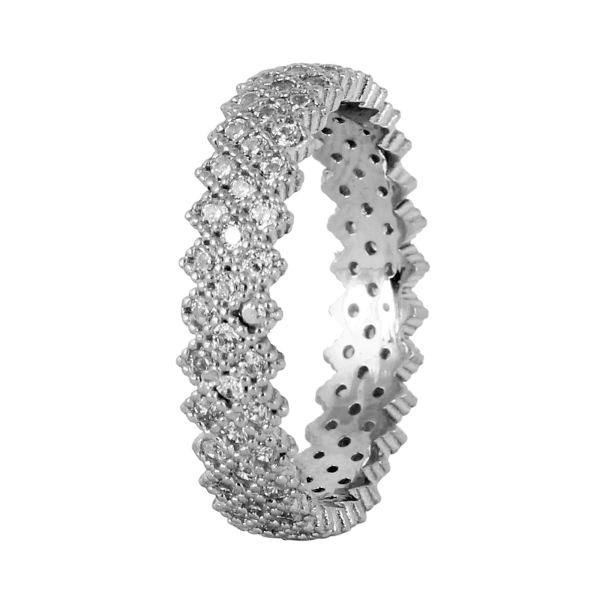 انگشتر نقره زنانه کد 986089