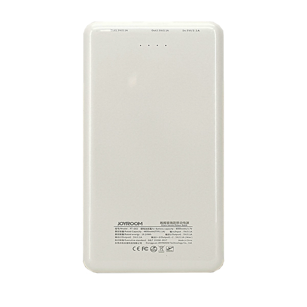 شارژ همراه جوی روم مدل PT-D02 طرح گربه ظرفیت 8000 میلی آمپر ساعت