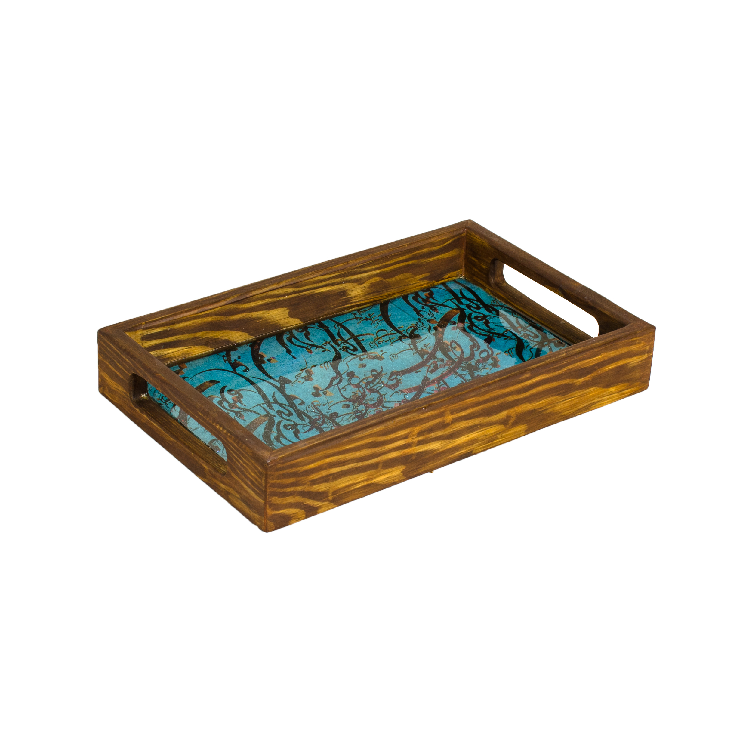 سینی چوبی مدل مشق کد LT03
