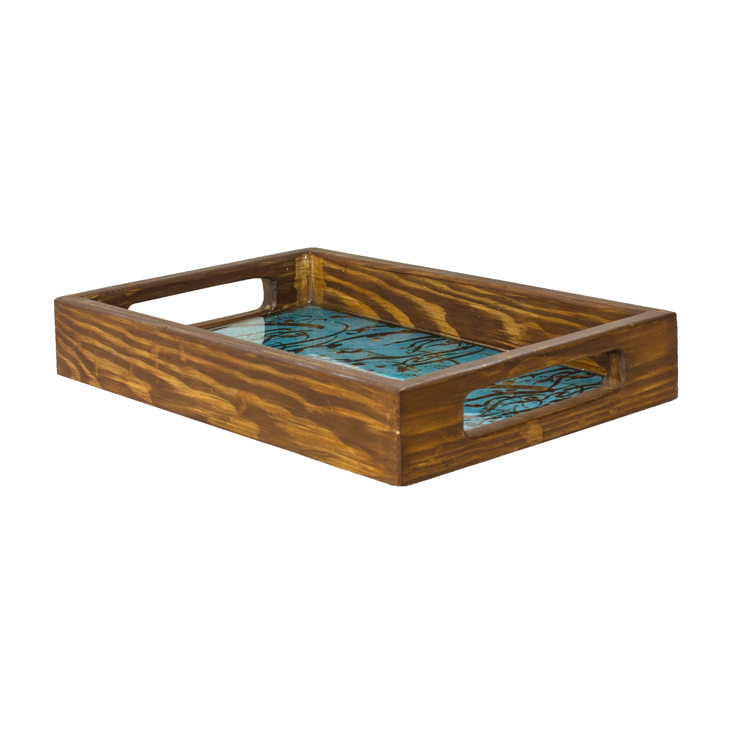 سینی چوبی مدل مشق کد LT03