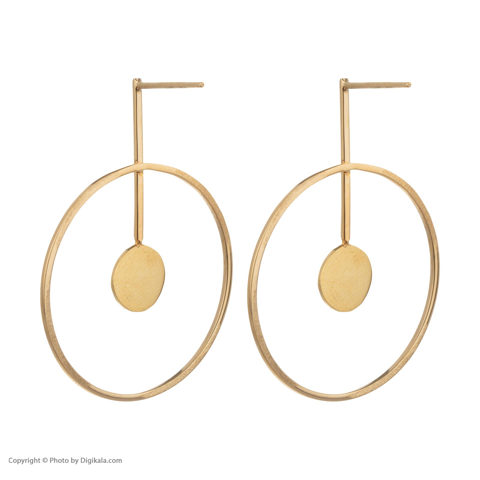 گوشواره طلا 18 عیار زنانه سیودو مدل 162802 -  - 4