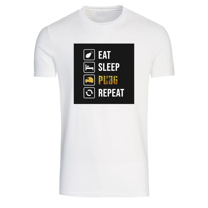 تیشرت آستین کوتاه مردانه طرح پابجی کد A58