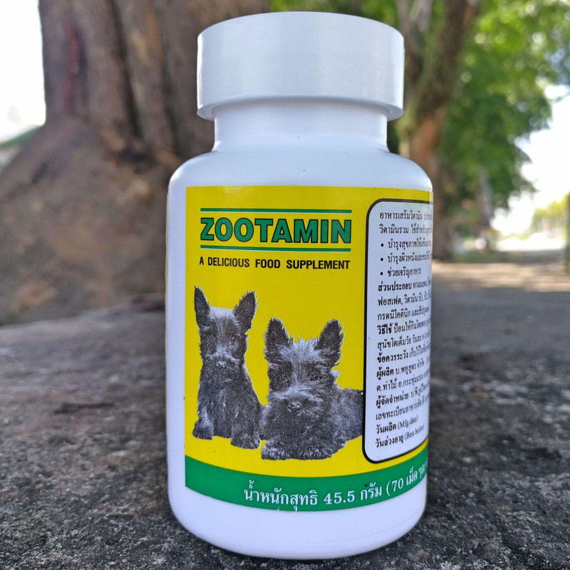 قرص مکمل سگ زوتامین مدل ۰۱ وزن ۴۵ گرم