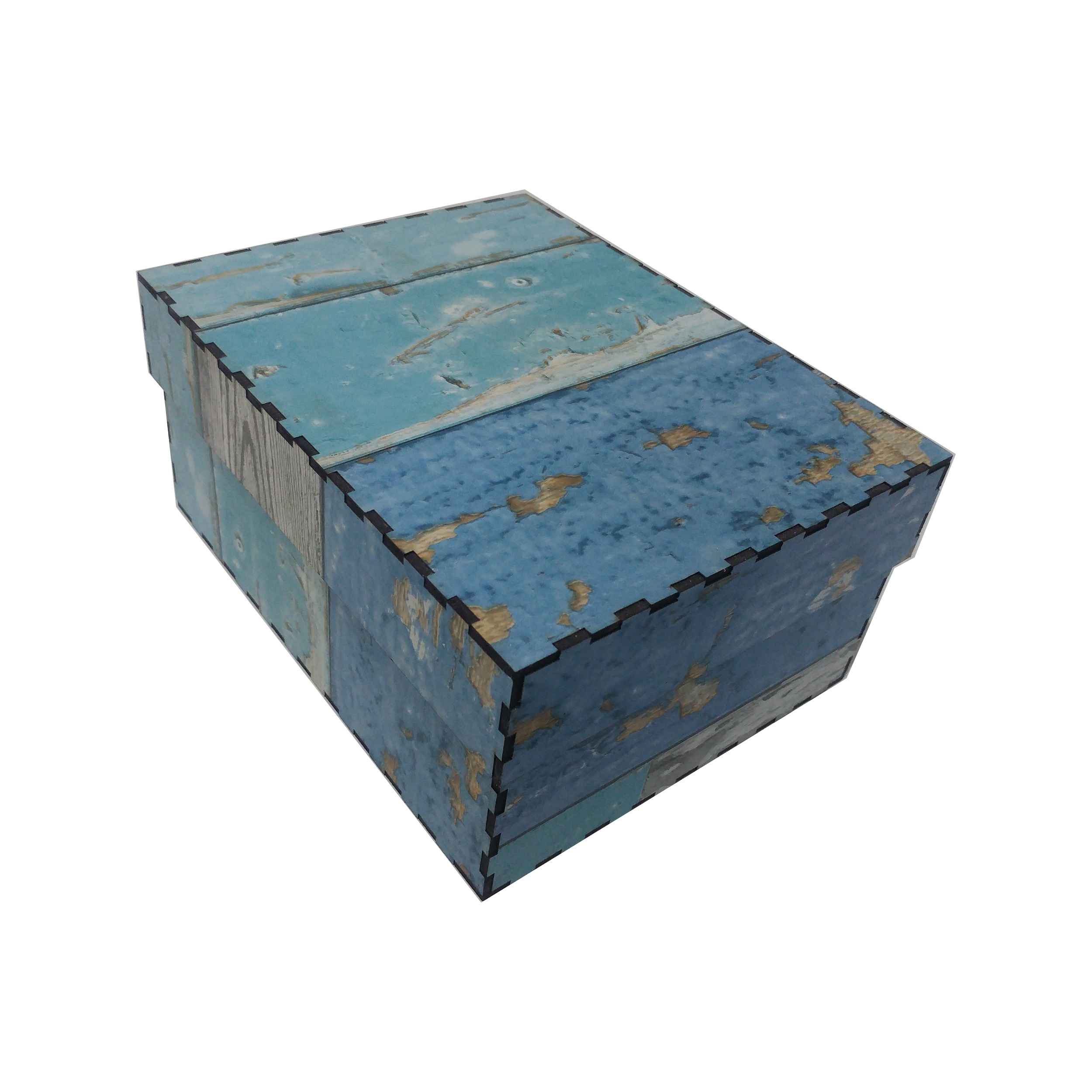 جعبه هدیه چوبی  مدل دریا کد 1141