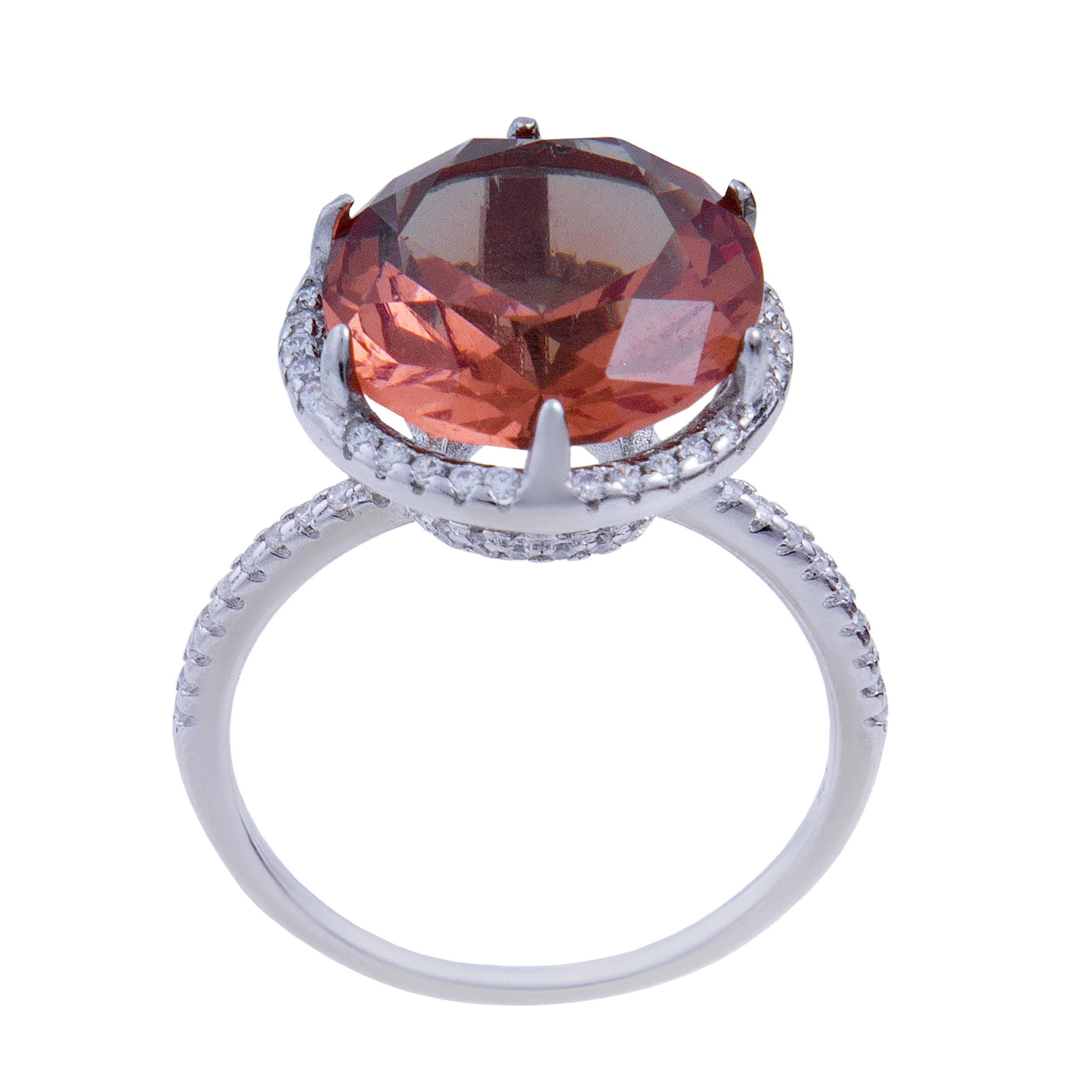  انگشتر نقره زنانه بازرگانی میلادی کد AWR-249