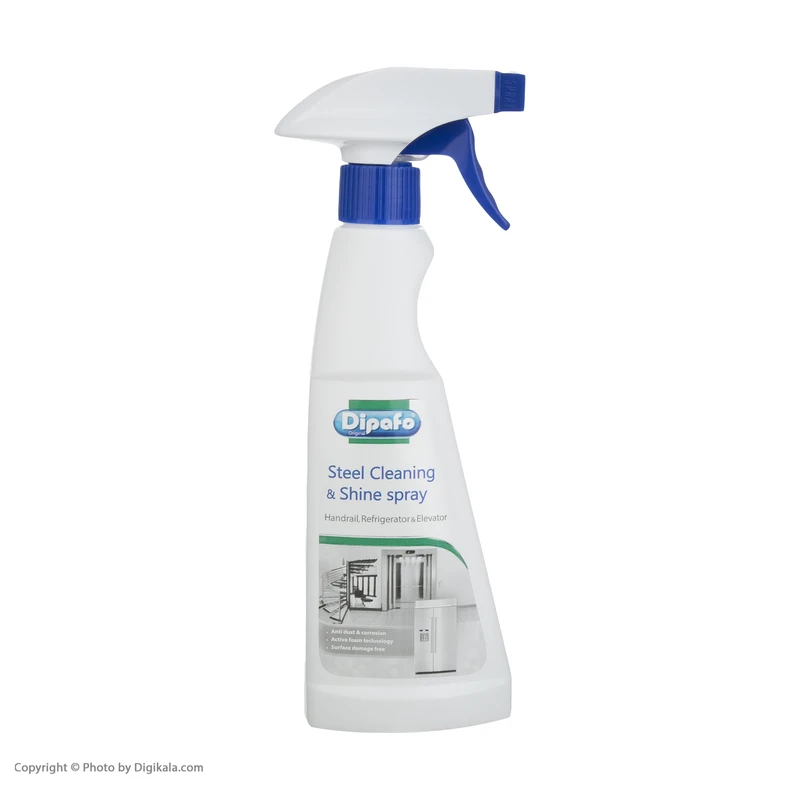 عکس شماره 3 : اسپری پاک کننده سطوح استیل دیپافو مدل st2 حجم 220 میلی لیتر