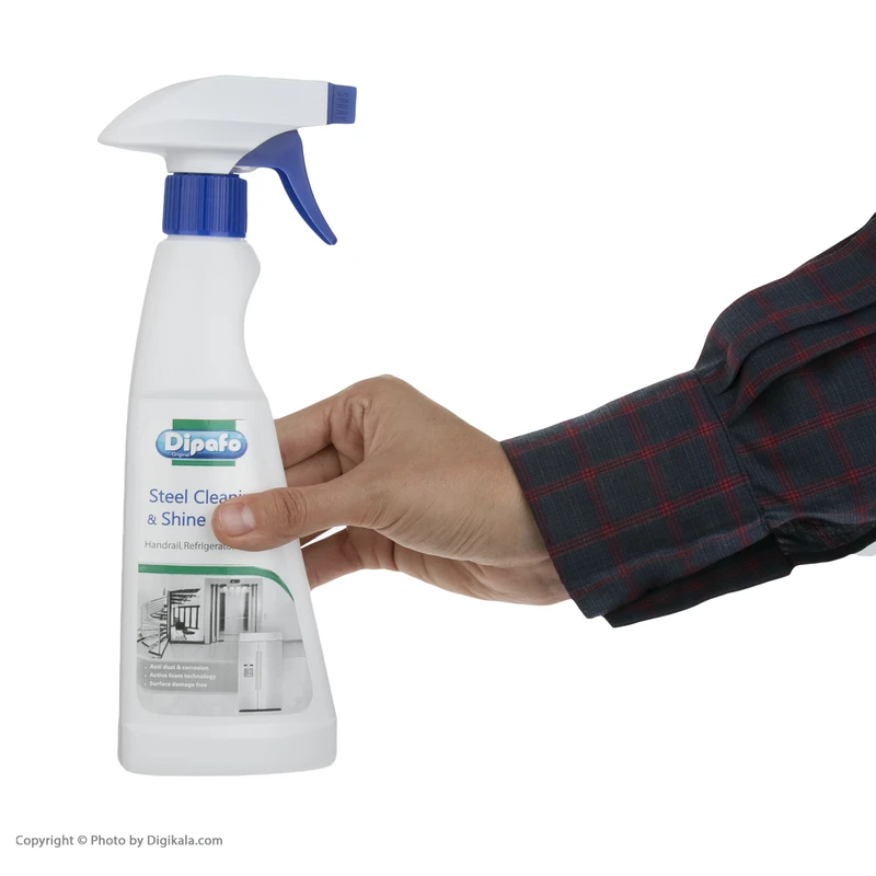 عکس شماره 4 : اسپری پاک کننده سطوح استیل دیپافو مدل st2 حجم 220 میلی لیتر