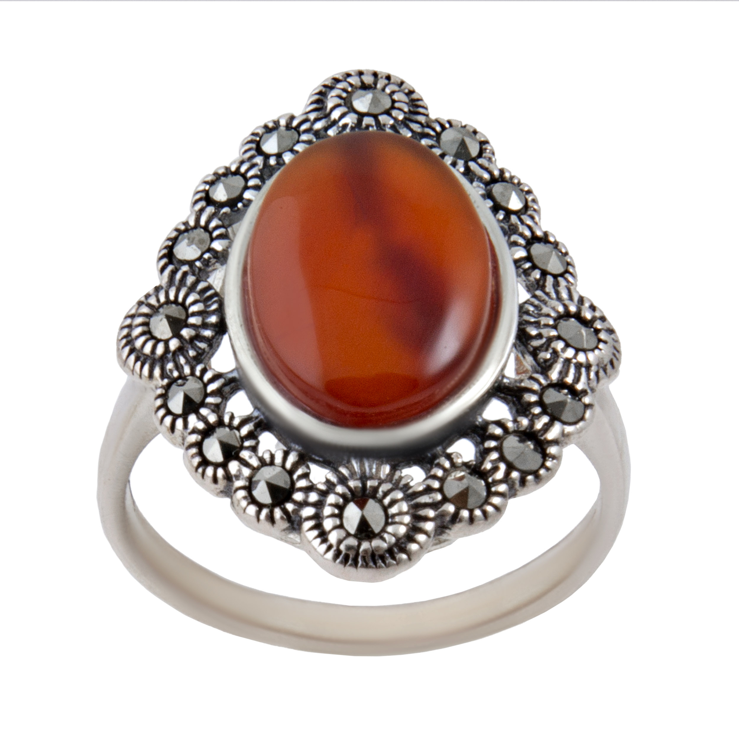     انگشتر نقره زنانه بازرگانی میلادی کد AW_240