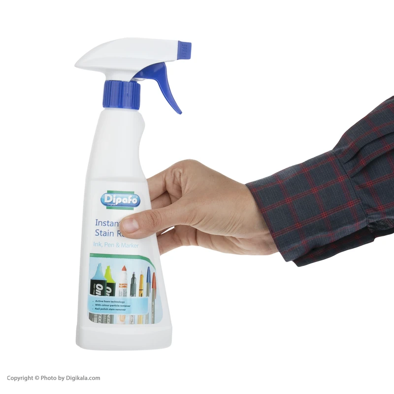 عکس شماره 4 : اسپری لکه بر جوهر و خودکار دیپافو مدل pn1 حجم 220 میلی لیتر