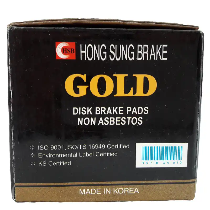 لنت ترمز جلو گلد مدل 001 مناسب برای پراید