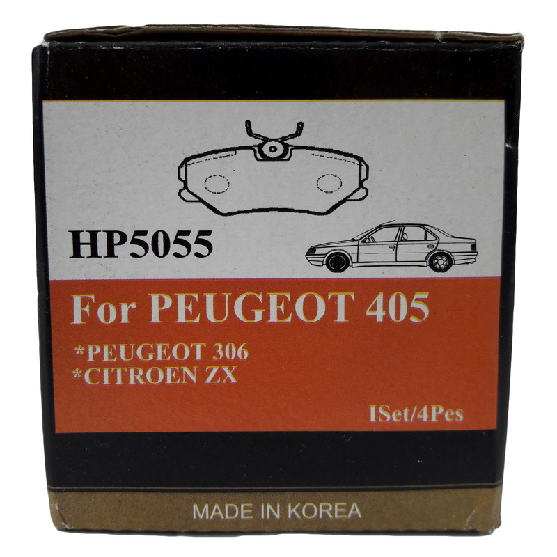 لنت ترمز جلو گلد مدل HP مناسب برای پژو ۴۰۵