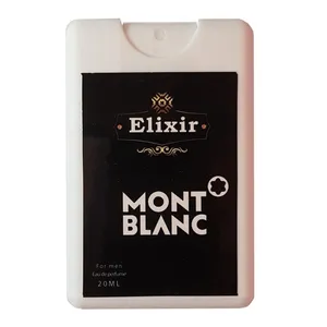 عطر جیبی مردانه الیکسیر مدل Mont black حجم 20 میلی لیتر