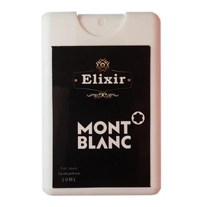 عطر جیبی مردانه الیکسیر مدل Mont black حجم 20 میلی لیتر