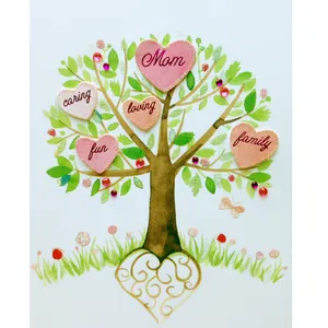 کارت پستال پاپیروس طرح درخت کد 223