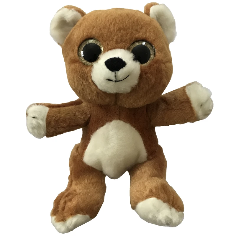 عروسک طرح خرس مدل Round Eye ارتفاع 20 سانتی متر