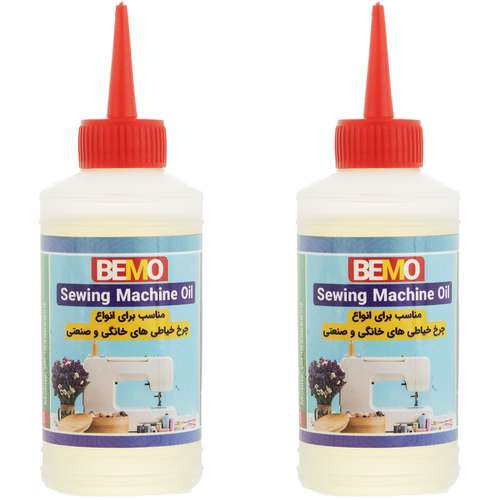 روغن چرخ خیاطی بمو مدل 3200 حجم 80 میلی لیتر بسته 2 عددی