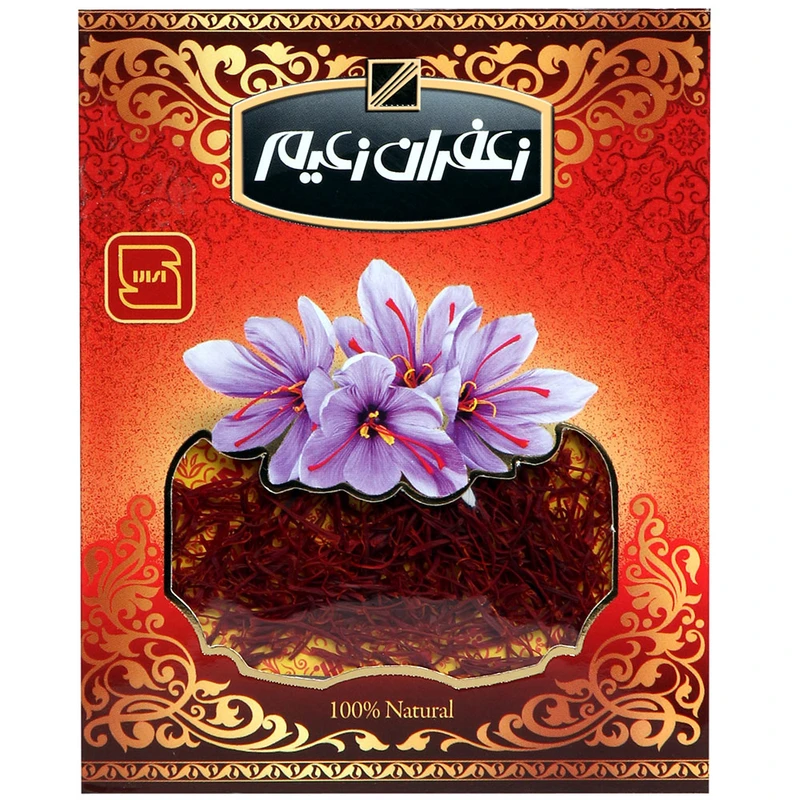 زعفران سرگل درجه یک زعیم - 0.5 گرم