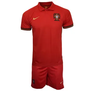 ست پولوشرت و شورت ورزشی مردانه طرح پرتغال کد Home2021