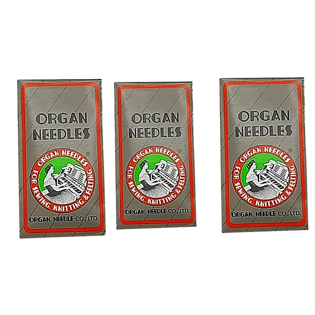 سوزن چرخ خیاطی ارگان مدل HAx1 90/14 مجموعه سه عددی 