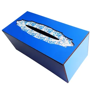 جعبه دستمال کاغذی مدل یاس کد DR90