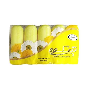  صابون شستشو شکوه مدل HRZ01 وزن 75 گرم بسته 5 عددی