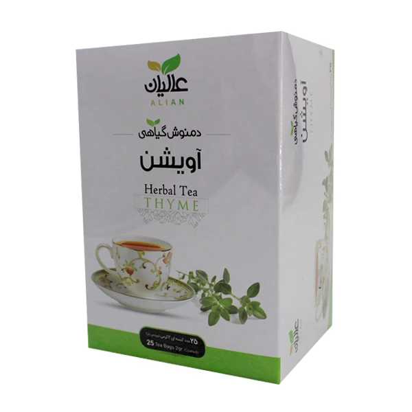 دمنوش کیسه ای آویشن عالیان بسته 25 عددی