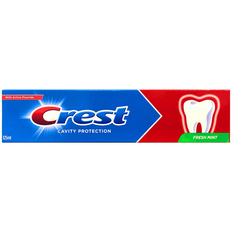 خمیر دندان کرست مدل Cavity Prot fresh Mint حجم 125 میلی لیتر