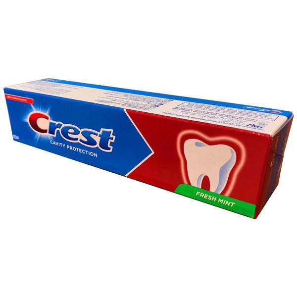 خمیر دندان کرست مدل Cavity Prot fresh Mint حجم 125 میلی لیتر