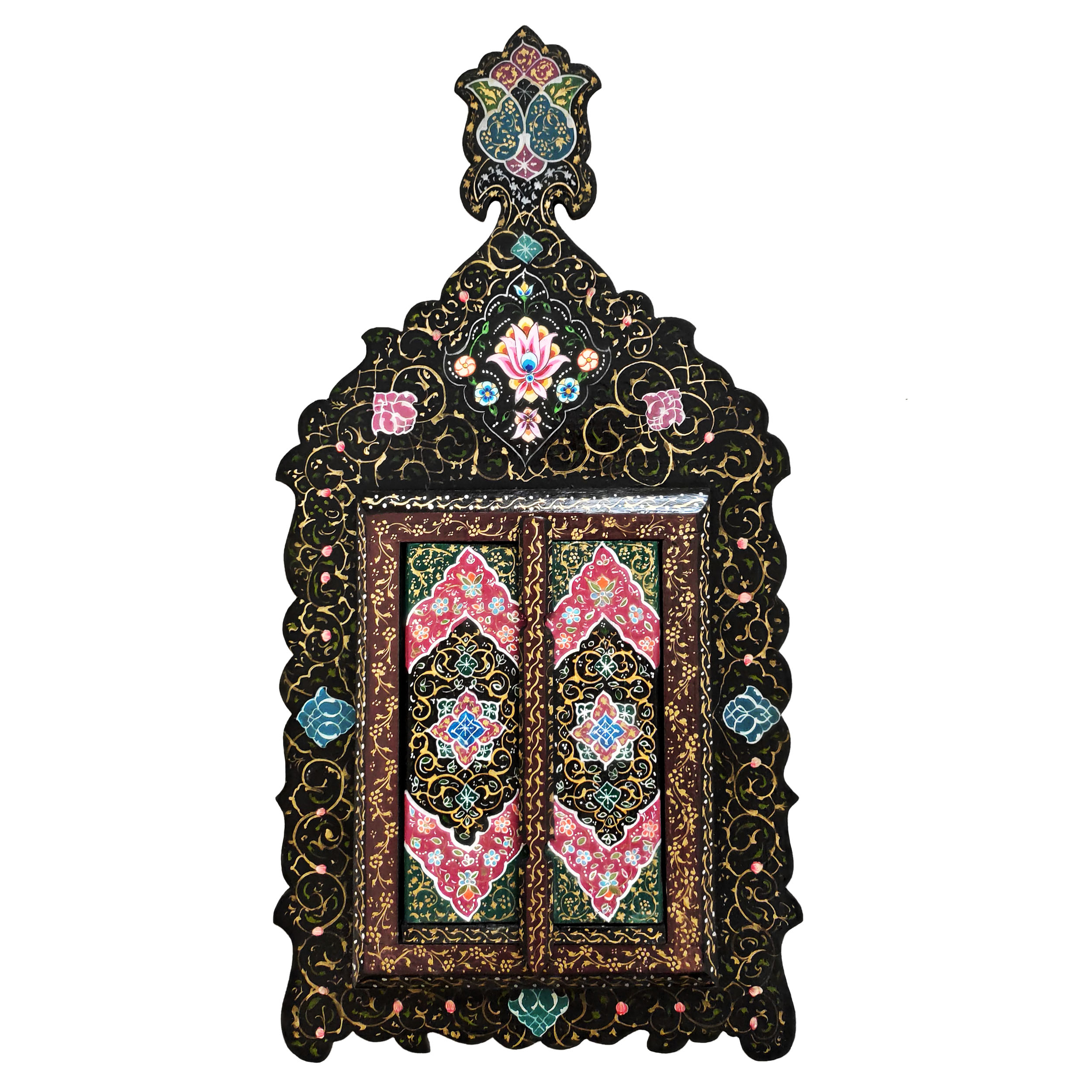 آینه چوبی طرح پرداز کد 04