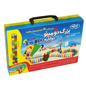 بازی فکری گلدونه مدل دومینو و برج سازی