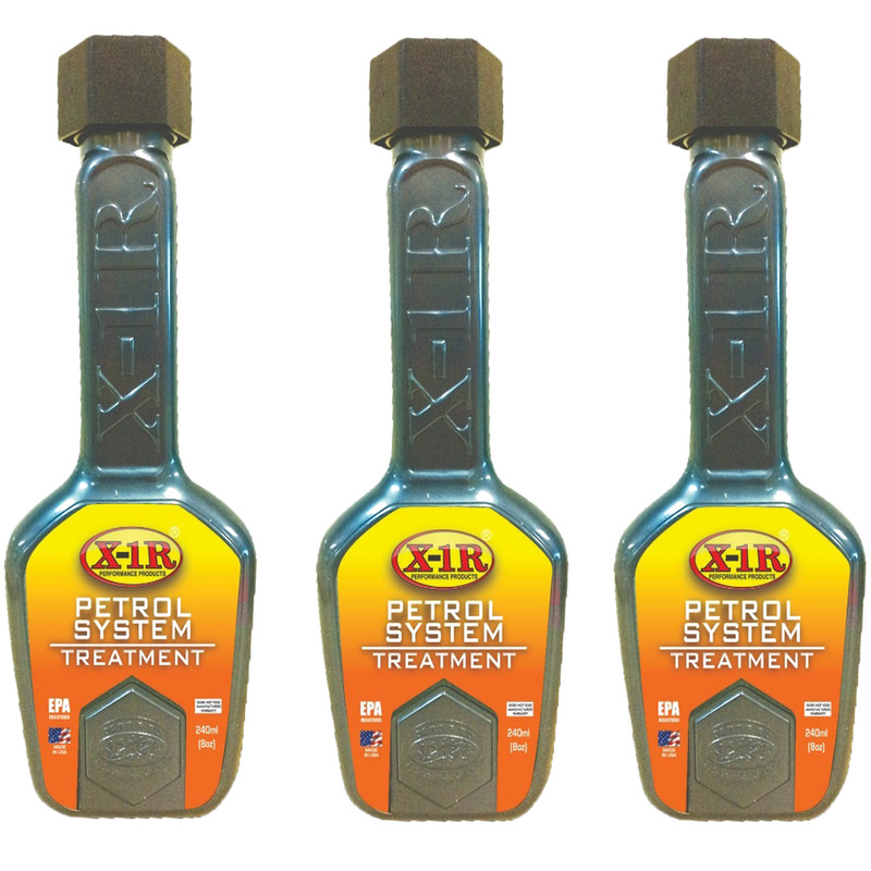 مکمل سوخت خودرو X-1R مدل Petrol-T حجم 240 میلی لیتر بسته 3 عددی