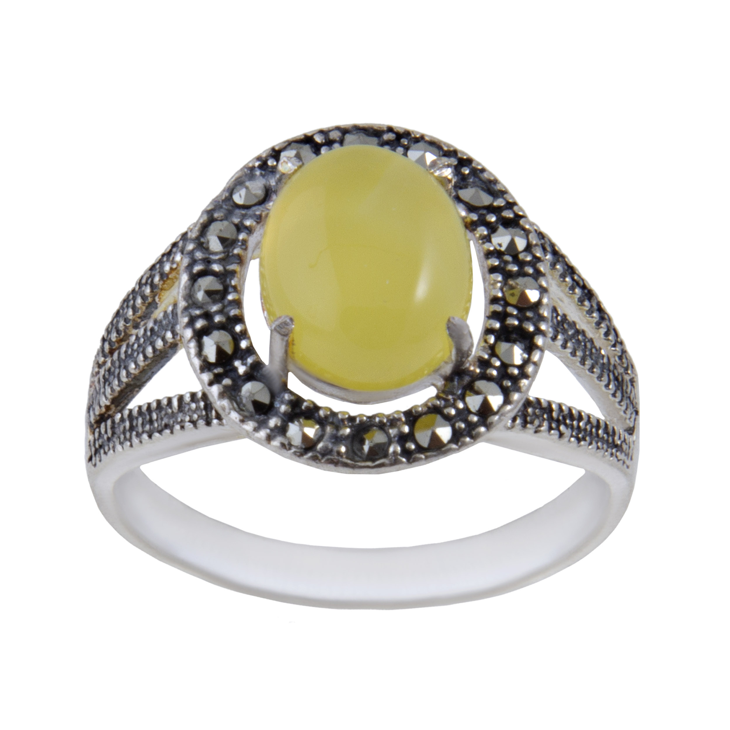 انگشتر نقره زنانه بازرگانی میلادی کد AW_248