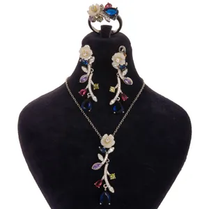 نیم ست نقره زنانه کد 2337