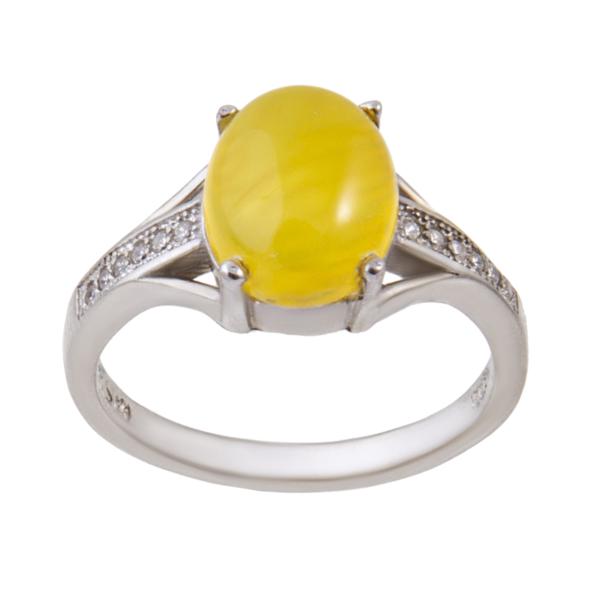 انگشتر نقره زنانه بازرگانی میلادی کد AW_257