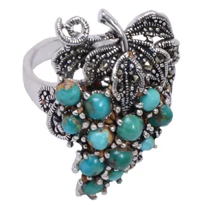 انگشتر نقره زنانه کد AZ122