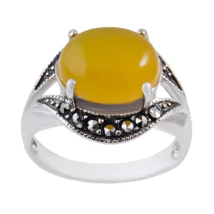 انگشتر نقره زنانه بازرگانی میلادی کد AW_261