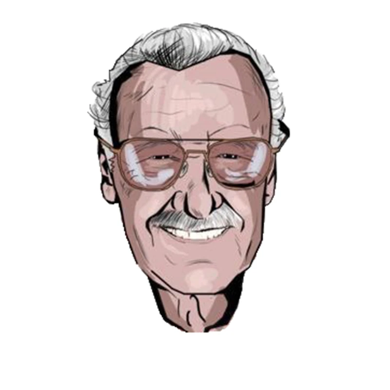 استیکر تزئینی موبایل طرح پیرمرد کد 1821