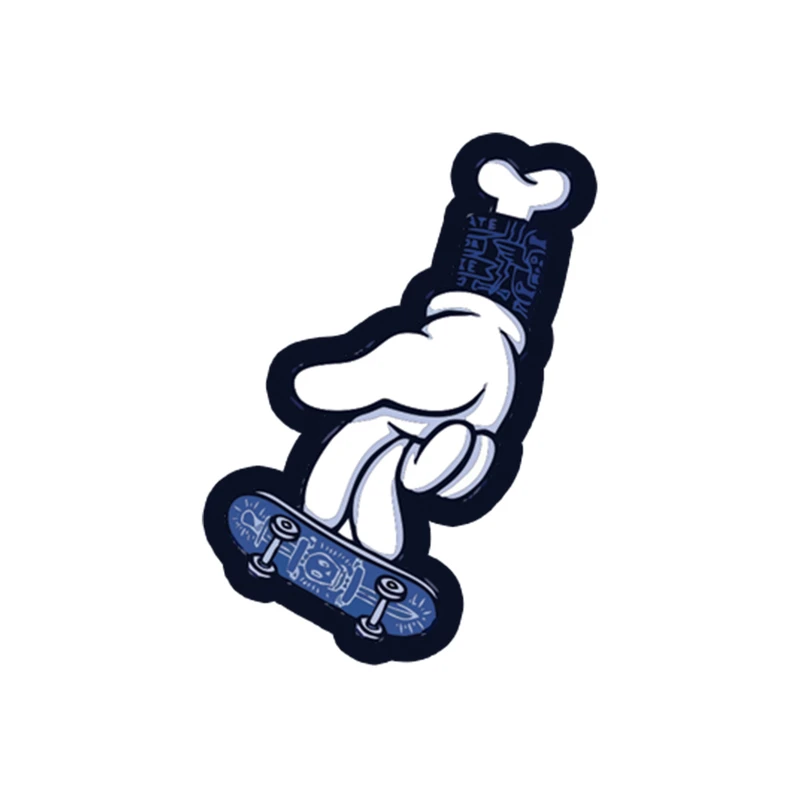 استیکر تزئینی موبایل طرح دست کد 1822