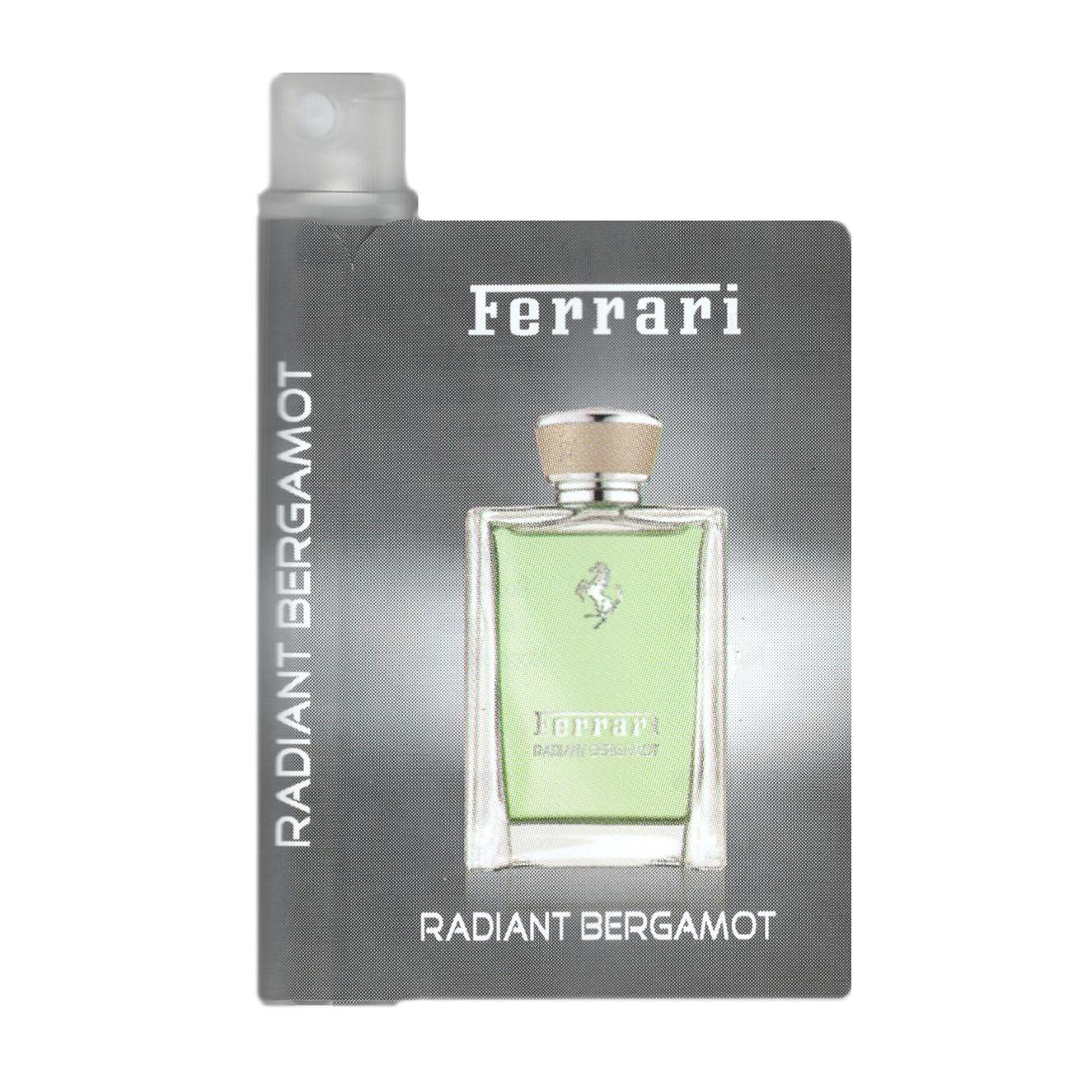 عطر جیبی فراری مدل Radiant Bergamot حجم 1.2 میلی لیتر بسته 20 عددی
