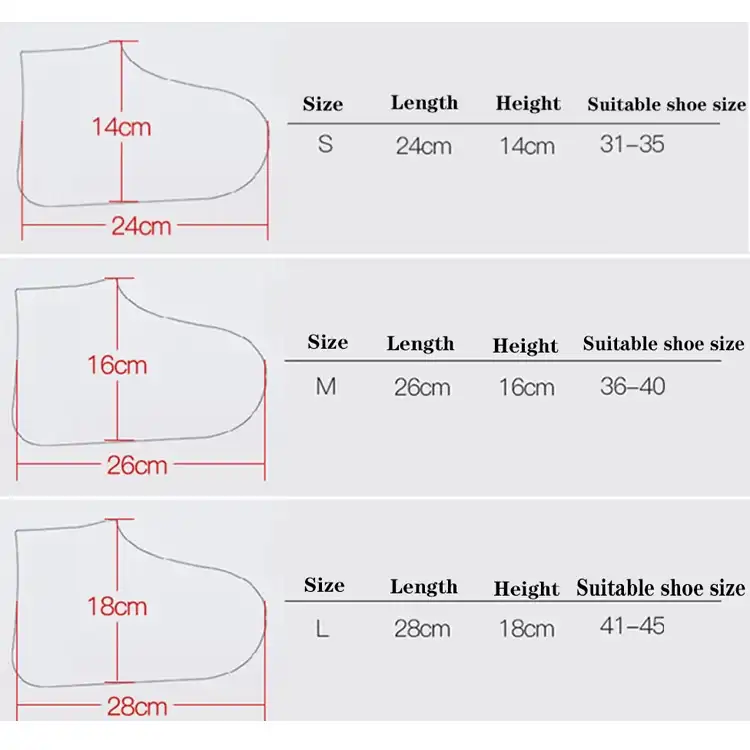کاور کفش مدل TBD04 سایز L