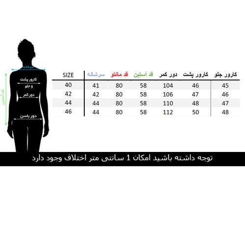 تونیک زنانه مانتو ولیعصر مدل دلبر کد 65703