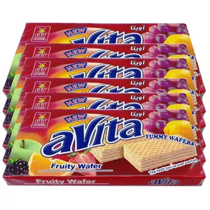 ویفر کرمدار با طعم میوه ای آناتا - 160 گرم بسته 6 عددی
