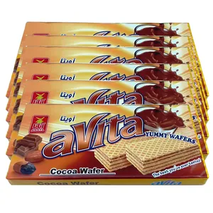 ویفر کرمدار با طعم کاکائو آناتا - 160 گرم بسته 6 عددی